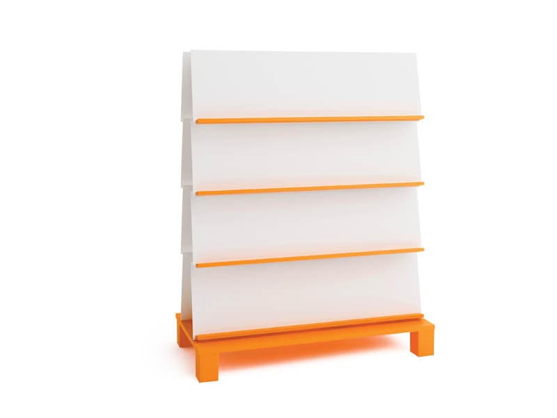 Bibliothèque Double Face Orange