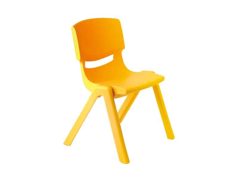 Chaise butterfly hauteur 2 jaune