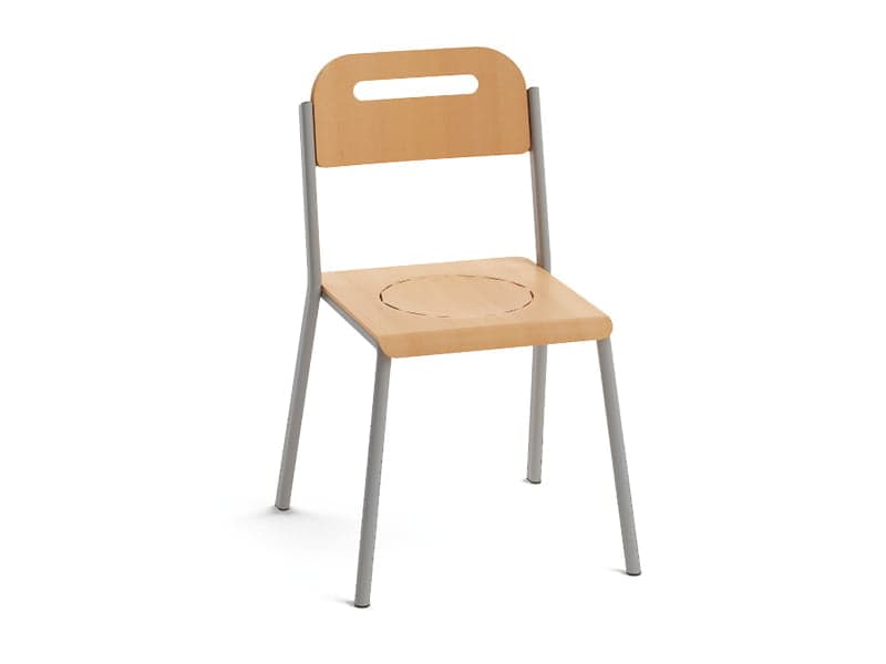 Chaise Karolek Grise