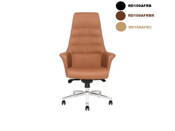 FERRE chaise de directeur Marron Doux