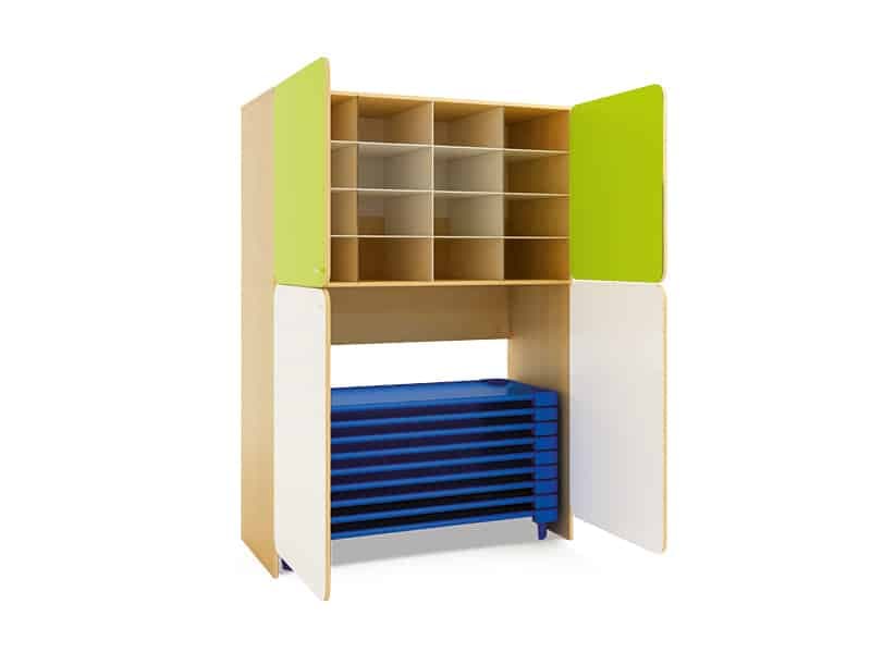 Rangement pour lits et linge