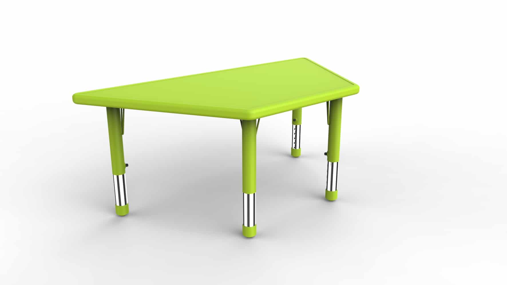 Table scolaire trapézoïdale pour aménagement modulable